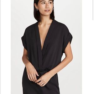 Amanda Uprichard Hera mini Dress, in black. Never worn.